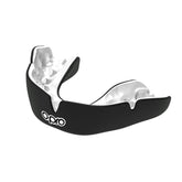 Opro Custom Fit Gumshield- Black/White (Age 10+)