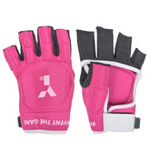Y1 MK Shell LH Glove Pink/White 26/27