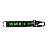 Osaka Black/Green Key Ring