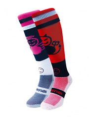 WackySox Angel and Devil Hockey Sports Sock-0