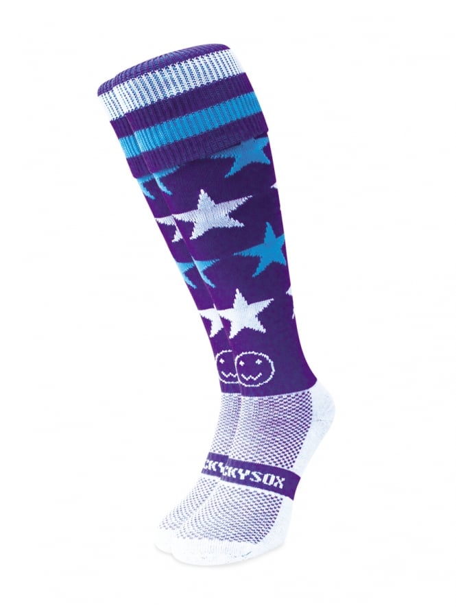 WackySox Milky Way Hockey Sports Sock-0