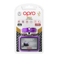 Opro Gold- Purple/Pearl (Age 10+)