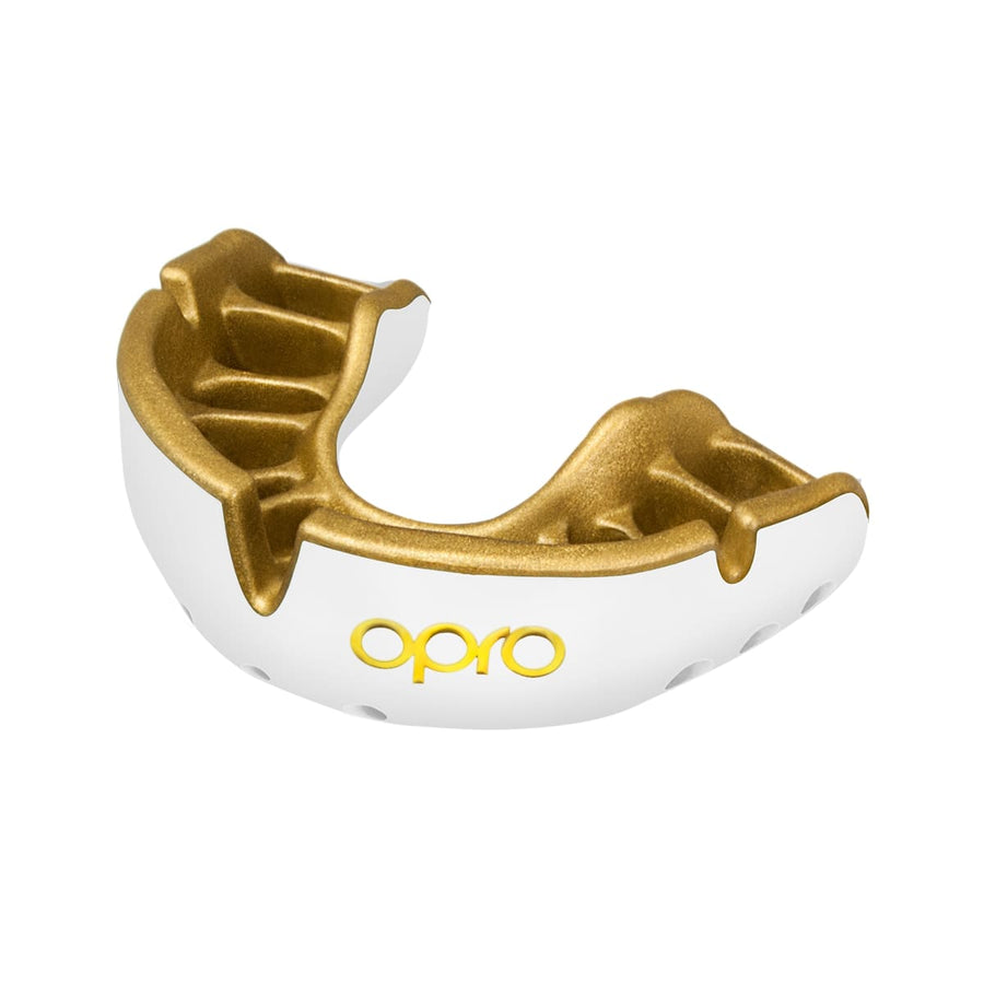 Opro Gold- White/Gold (Age 10+)