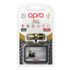 Opro Senior Gold- Black Grillz