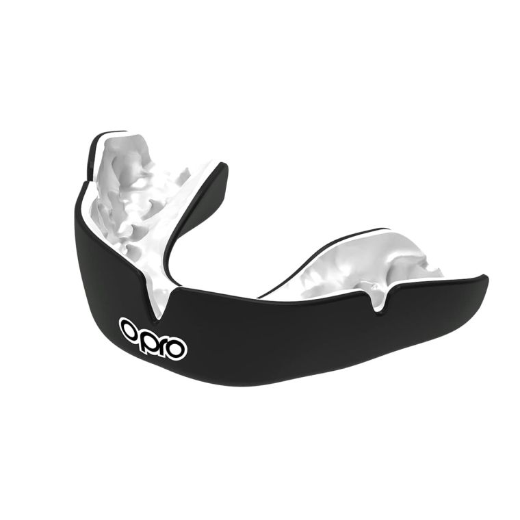 Opro Senior Custom Fit Gumshield- Black/White