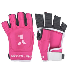 Y1 MK Shell LH Glove Pink/White 26/27