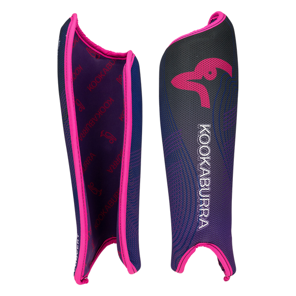 Kookaburra Convert Shinguards Purple/Pink 26/27