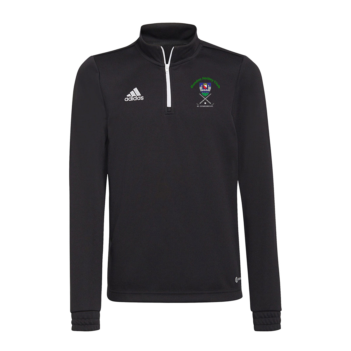 Bandon HC Adidas Junior Training 1/4 Zip Black