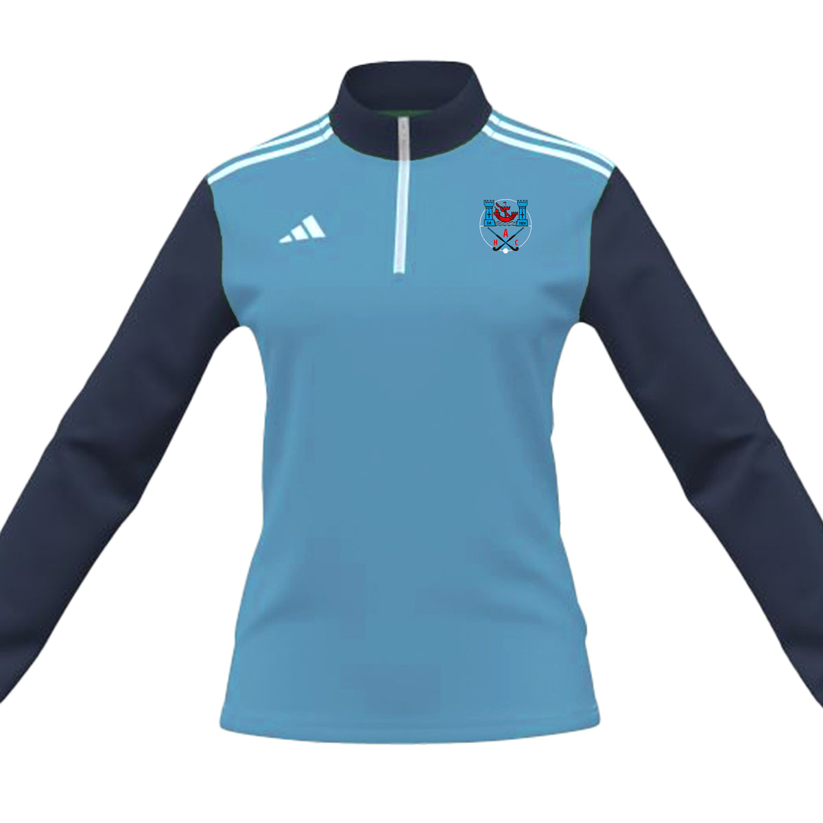 Ashton HC Adidas Women's Training 1/4 Zip Navy