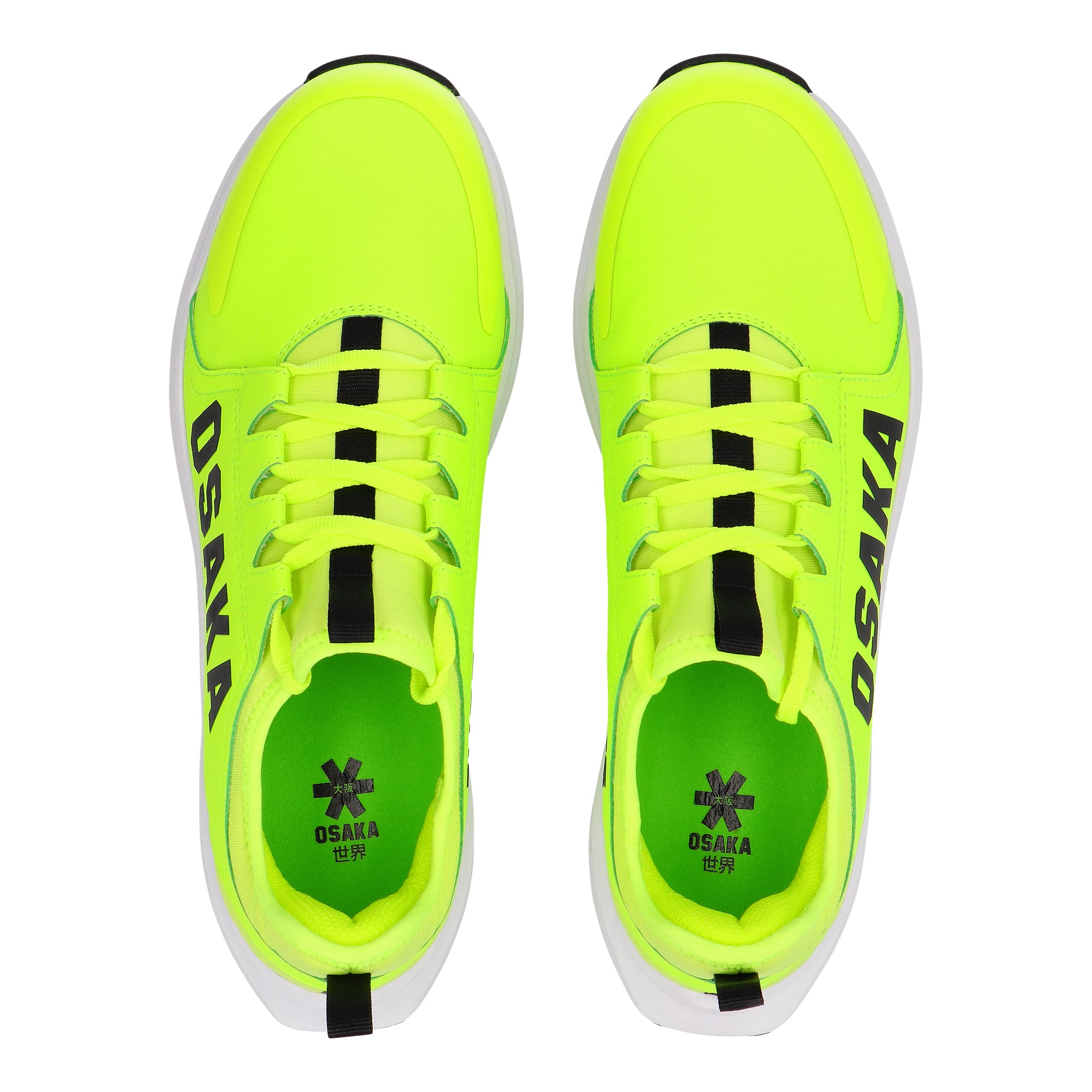 Osaka Furo Hockey Shoe Fluorescent Lime 25/26