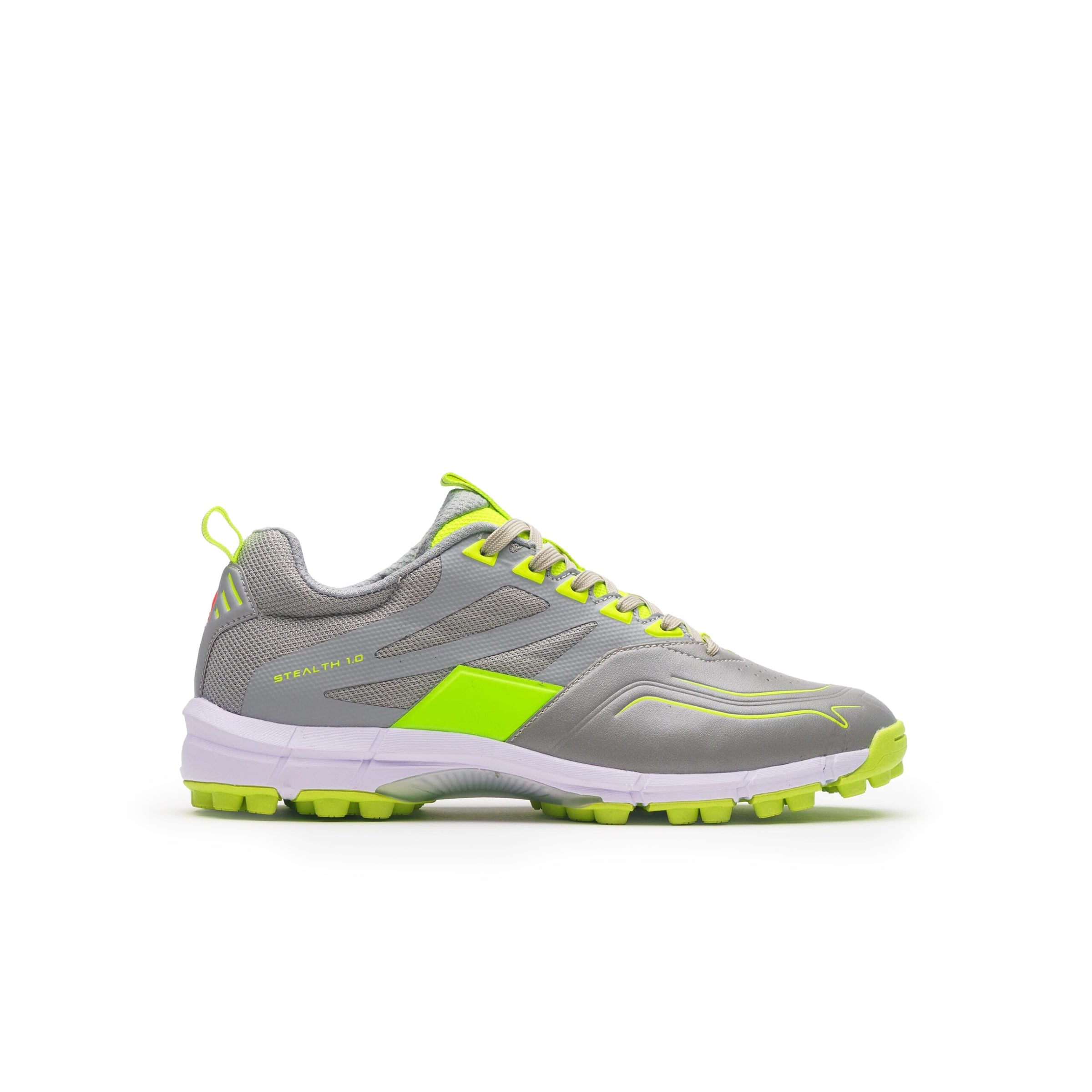 Grays Stealth 1.0 Grey/Yellow Senior Hockey Shoe 24/25