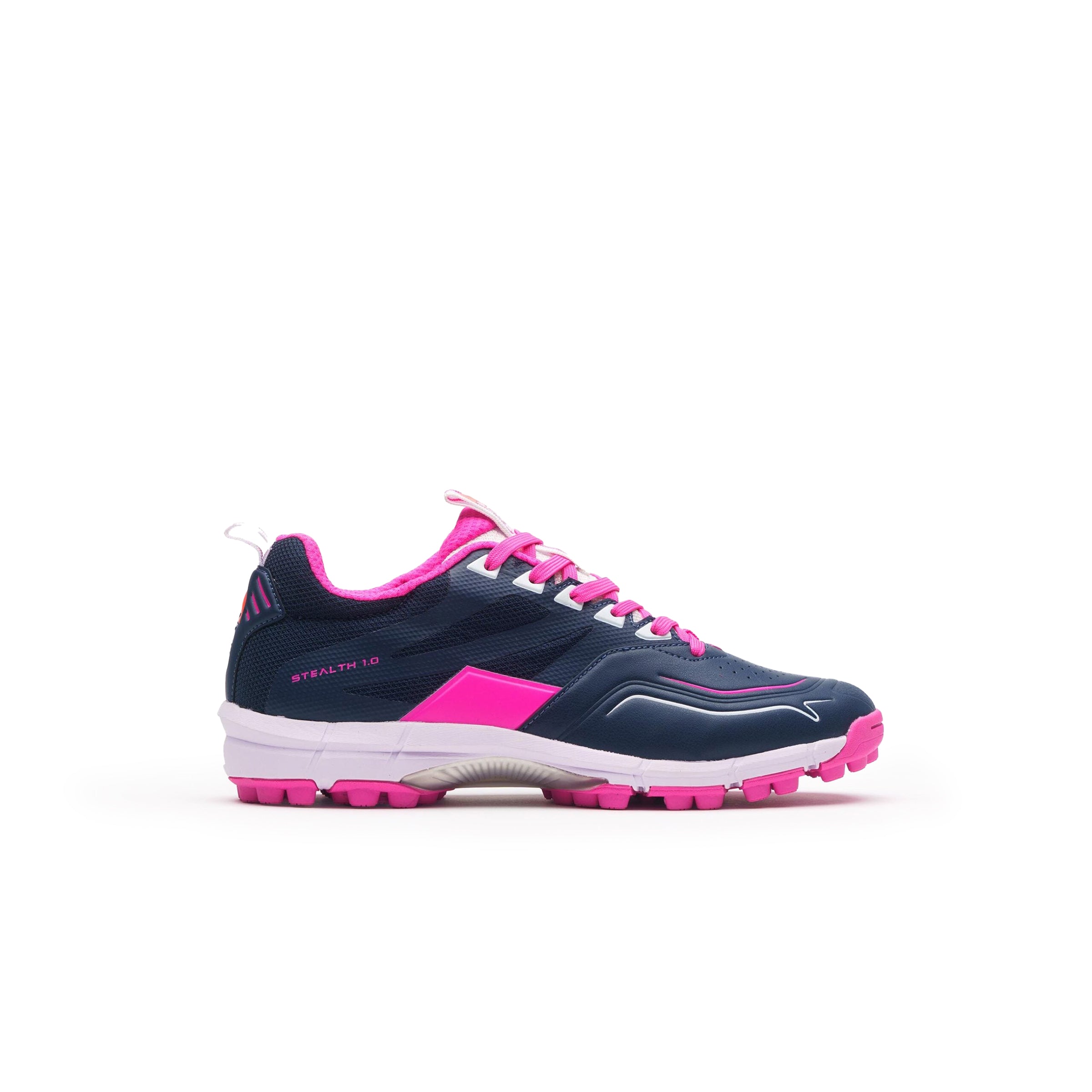 Grays Stealth 1.0 Navy/Pink Senior Hockey Shoe 24/25