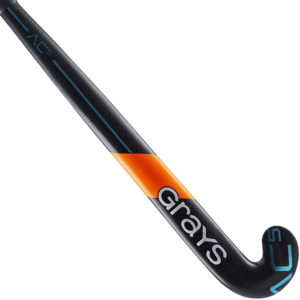 Grays AC5 Dynabow Composite Hockey Stick Blk/Blue 23/24