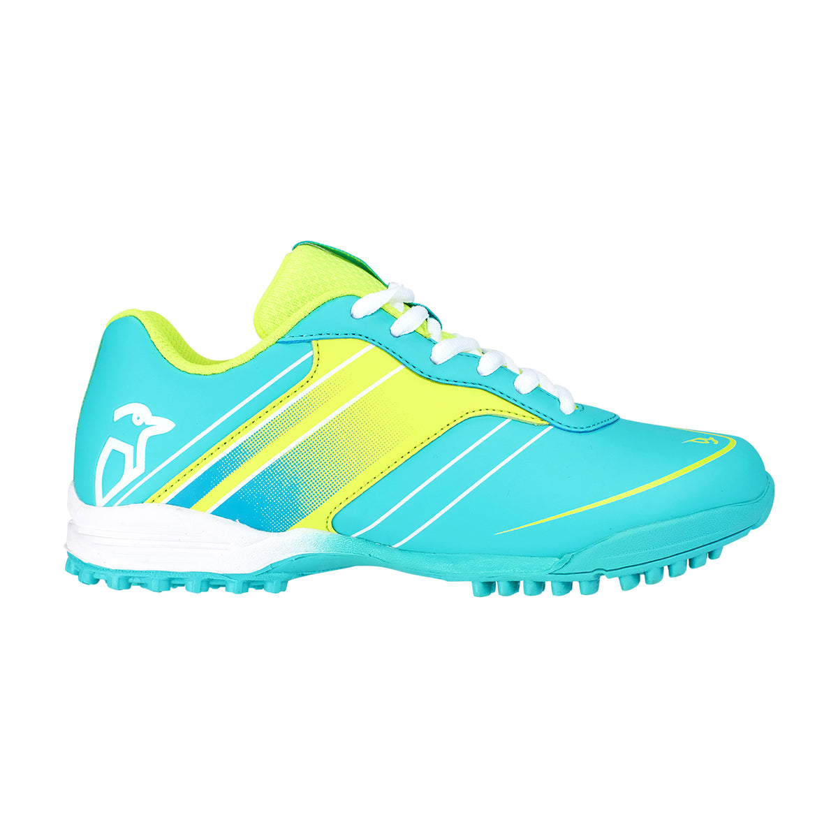 Kookaburra Neon- Mint/Yellow Junior Hockey Shoe