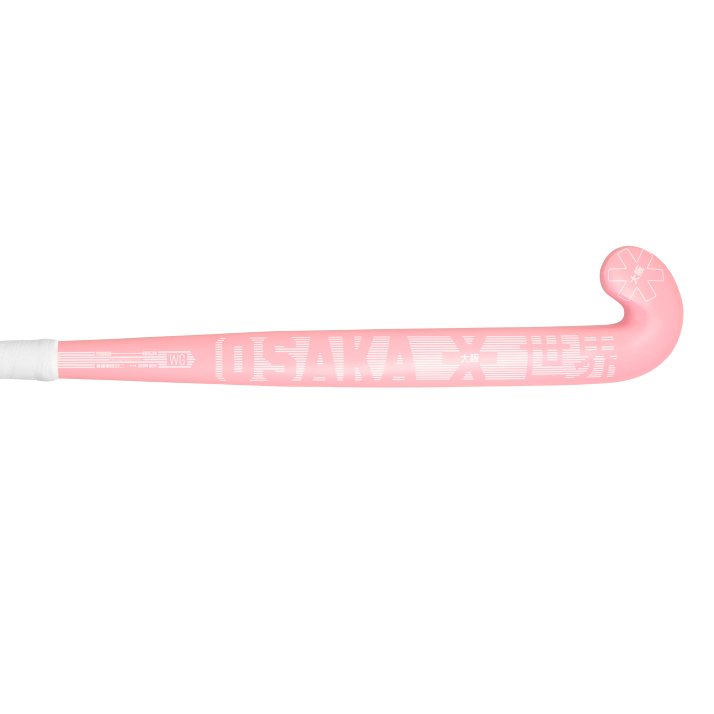 Osaka Vision 10 Grow Bow Hockey Stick Junior Begonia Pink 24/25