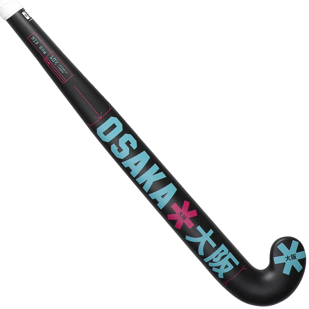 Osaka Mid Bow 10 Retro Blue/Raspberry 25/26