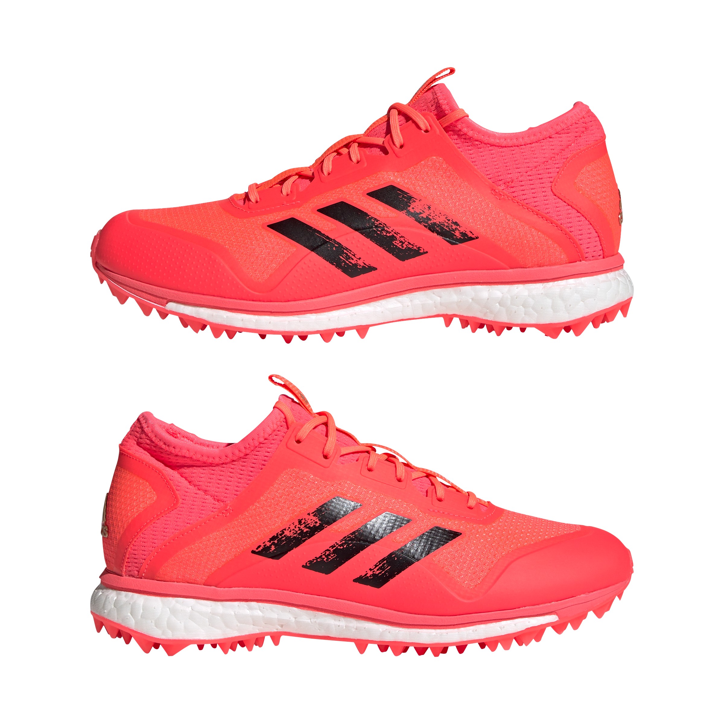 pink adidas hockey shoes