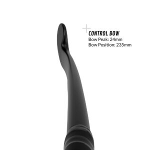TK Hockey 3.4 Control Bow Hockey Stick Black (22/23)