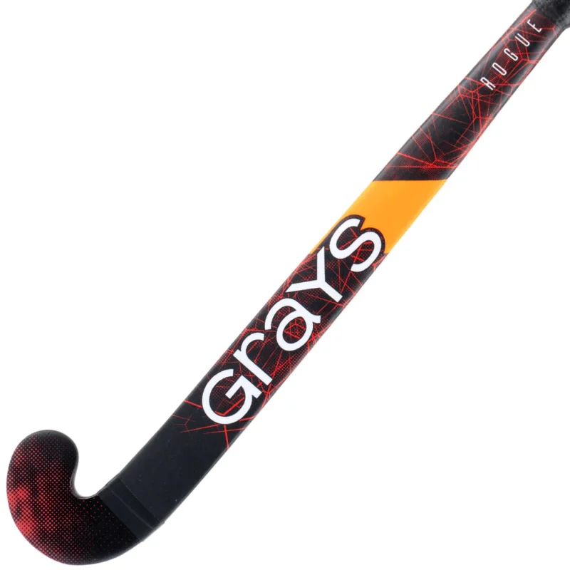 Grays Rogue Ultrabow Senior Hockey Stick Blk/Red 23/24